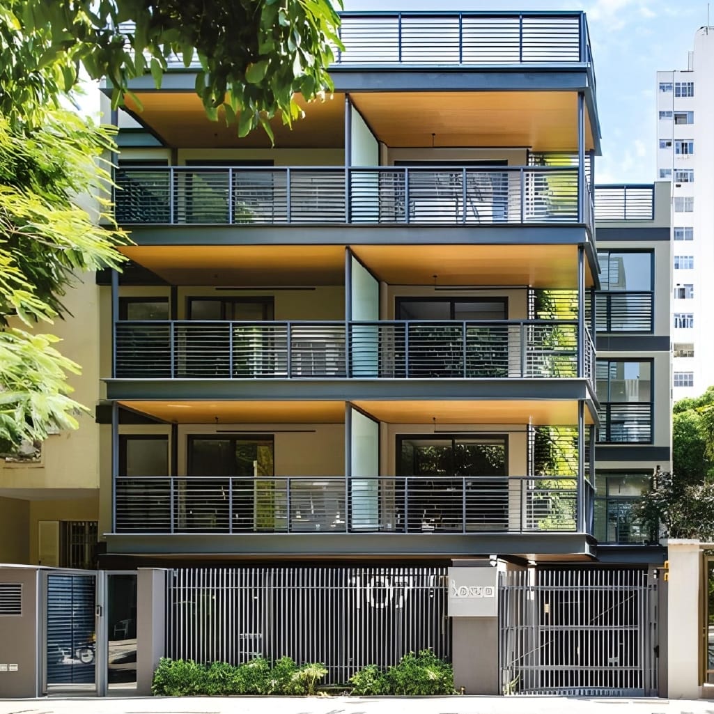 Edifício Bossa 107 - Fachada completa